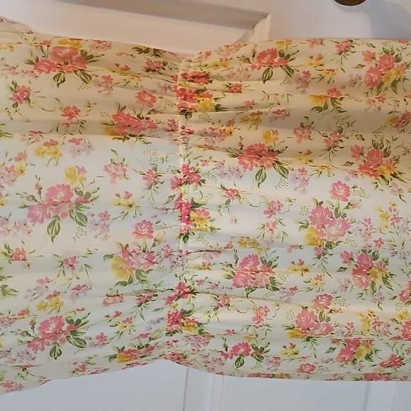 Sundress dELiA*S S yellow floral - Picture 3 of 10